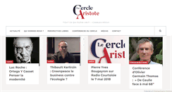Desktop Screenshot of cerclearistote.com
